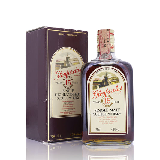 Glenfarclas 15 Years Old Single Malt Scotch Whisky 46% 750ml