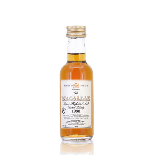 Macallan 18 Years Old 1980/1998 Single Highland Malt Scotch Whisky 43% 50ml