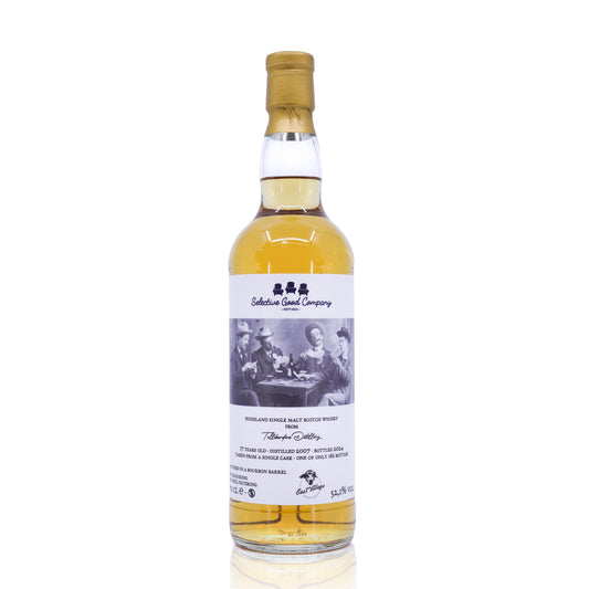 Tullibardine 17 Years Old 2007/2024 Bourbon Barrel East Village Whisky Company (EVWC) 52.1%