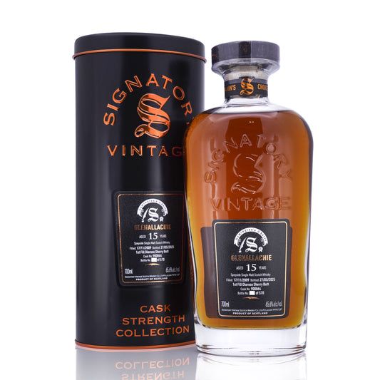 Glenallachie 15 Years Old 2009/2025 1st Fill Oloroso Sherry Butt #900864 Symington's choice Signatory Vintage