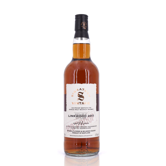 Linkwood 14 Years Old 2011/2026 100 Proof #72 Signatory Vintage 57.1% 700m