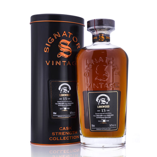 Linkwood 15 Year Old 2009/2025 1st Fill Oloroso Sherry Butt #2 Symington’s Choice Signatory Vintage